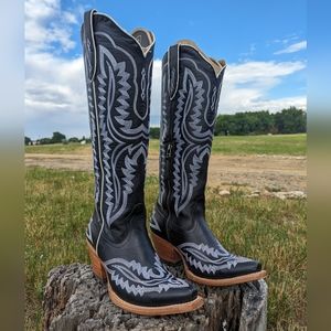 Ariat Casanova Western Boot Women's 7 Black Leather